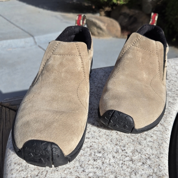 Merrell Junggle Moc Sz 7 Mens Classic Slip On Ortholite Comfort Insoles main image 5